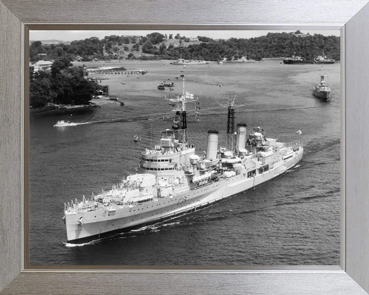 HMS Belfast C35 Royal Navy Town class light cruiser Photo Print or Framed Print - Hampshire Prints