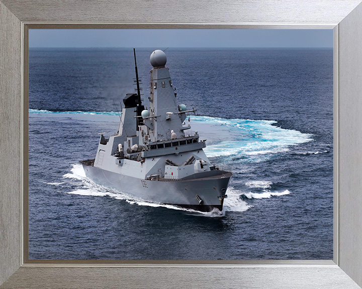 HMS Daring D32 Royal Navy type 45 Destroyer Photo Print or Framed Print - Hampshire Prints