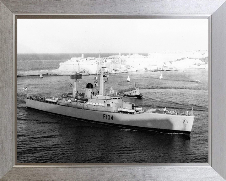 HMS Dido F104 Royal Navy Leander class frigate Photo Print or Framed Print - Hampshire Prints