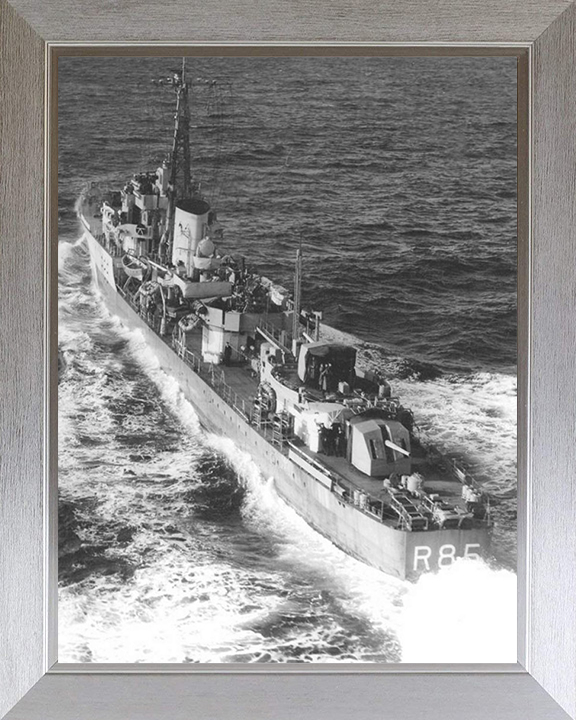 HMS Cambrian R85 Royal Navy C class destroyer Photo Print or Framed Print - Hampshire Prints