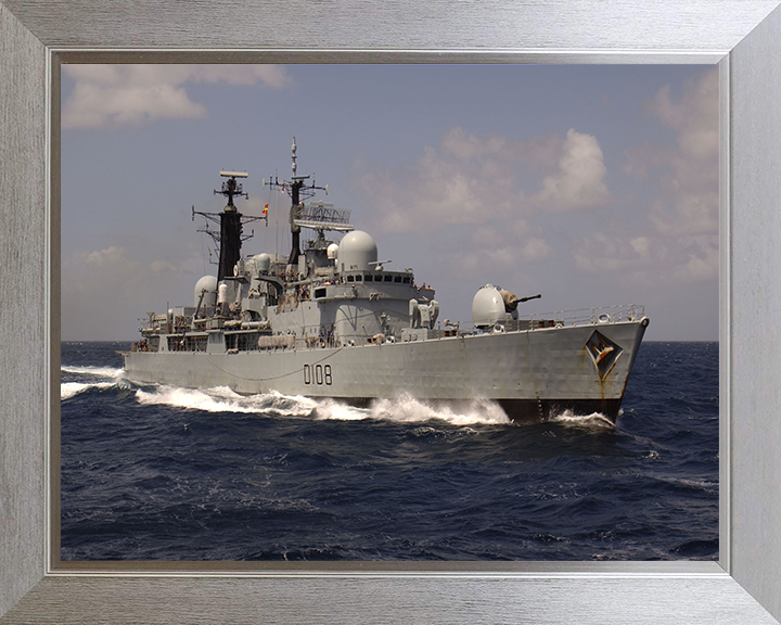 HMS Cardiff D108 Royal Navy Type 42 destroyer Photo Print or Framed Print - Hampshire Prints