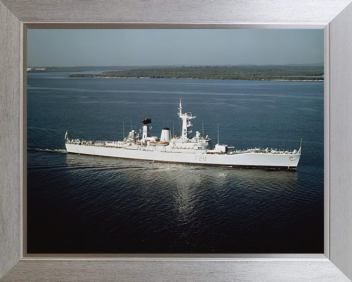 HMS Cleopatra F28 Royal Navy Leander class frigate Photo Print or Framed Print - Hampshire Prints