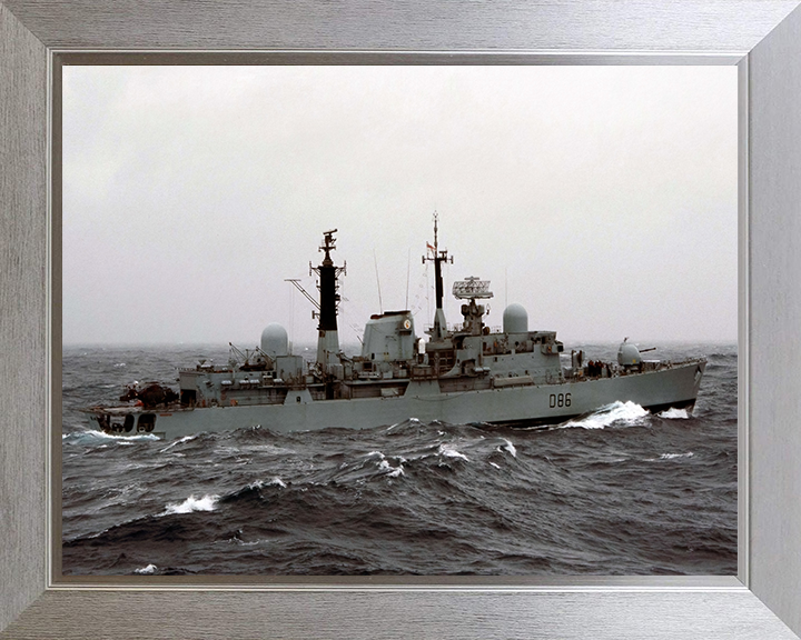 HMS Birmingham D86 Royal Navy Type 42 destroyer Photo Print or Framed Print - Hampshire Prints