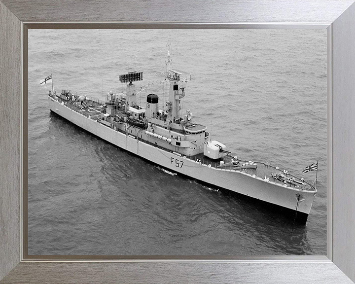 HMS Andromeda F57 Royal Navy Leander class frigate Photo Print or Framed Print - Hampshire Prints