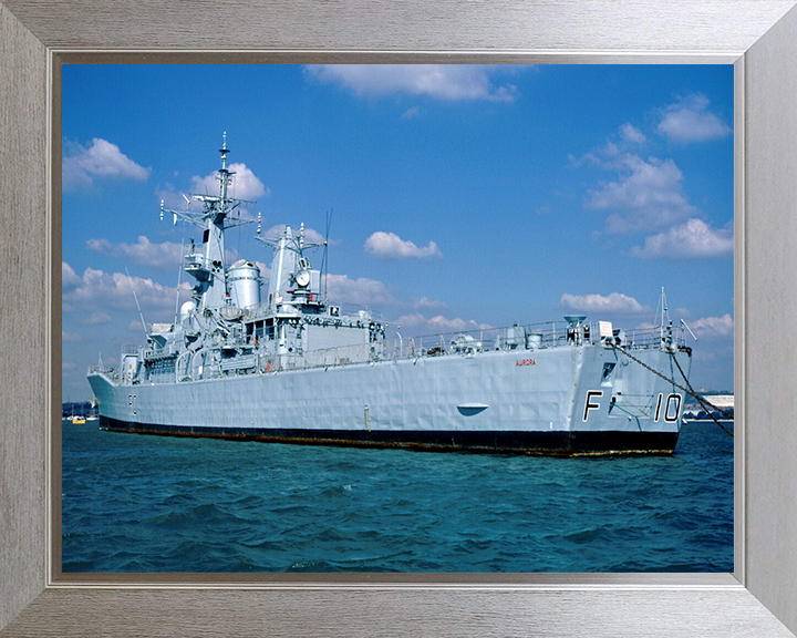 HMS Aurora F10 Royal Navy Leander Class frigate Photo Print or Framed Print - Hampshire Prints