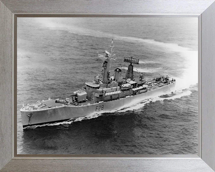 HMS Cleopatra F28 Royal Navy Leander class frigate Photo Print or Framed Print - Hampshire Prints