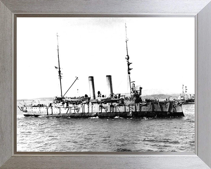 HMS Endymion (1891) Royal Navy Edgar class cruiser Photo Print or Framed Photo Print - Hampshire Prints
