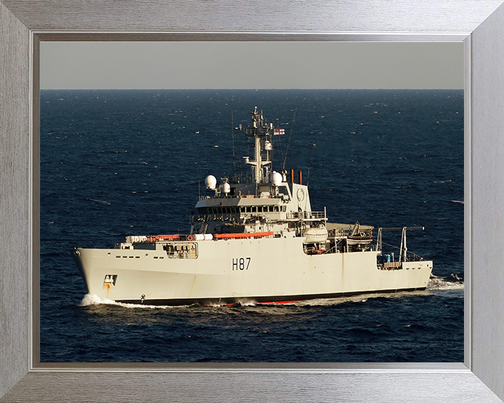 HMS Echo H87 | Photo Print | Framed Print | Echo Class | Survey Vessel | Royal Navy - Hampshire Prints