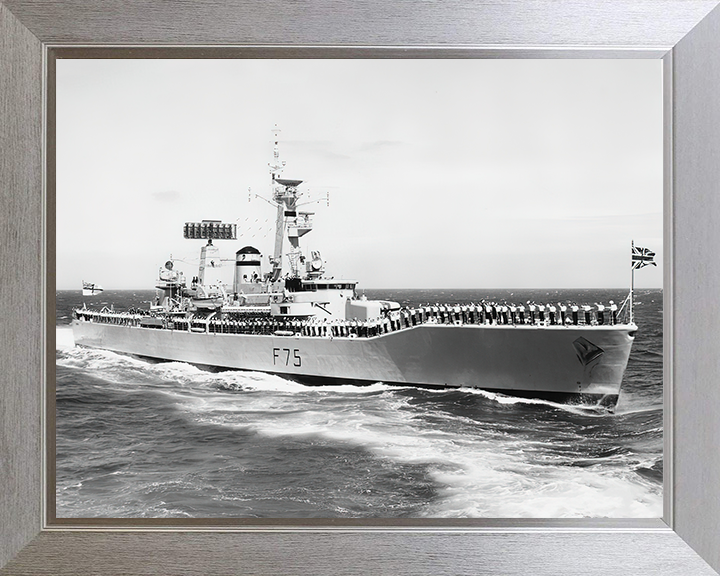 HMS Charybdis F75 Royal Navy Leander class frigate Photo Print or Framed Print - Hampshire Prints