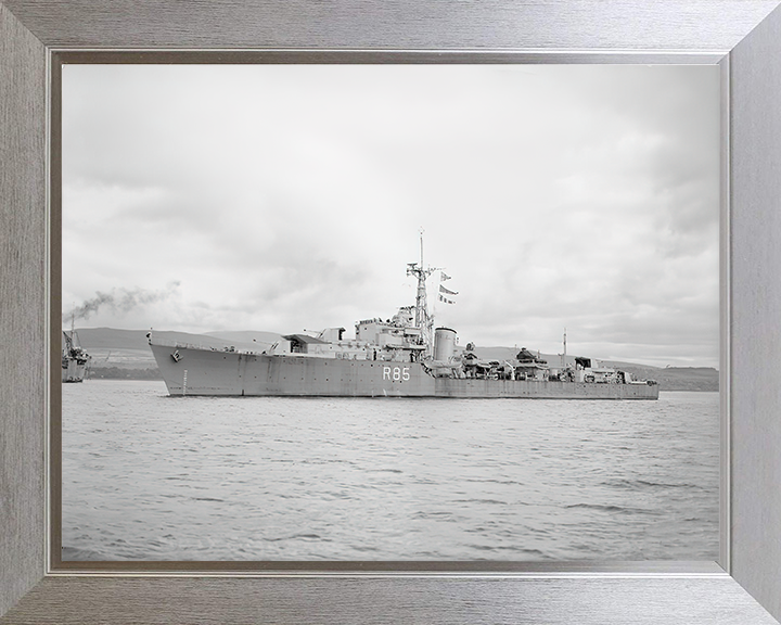 HMS Cambrian R85 Royal Navy C class destroyer Photo Print or Framed Print - Hampshire Prints