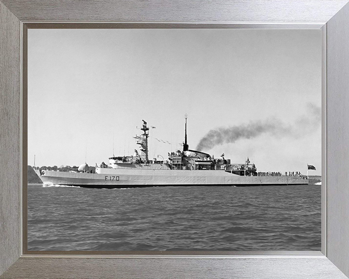 HMS Antelope F170 Royal Navy Type 21 frigate Photo Print or Framed Print - Hampshire Prints