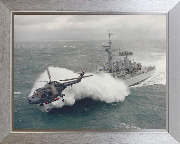 HMS Argonaut F56 Royal Navy Leander class frigate Photo Print or Framed Print - Hampshire Prints