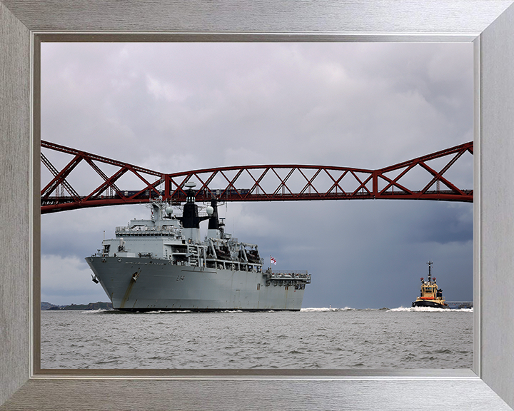 HMS Albion L14 Royal Navy Albion Class amphibious ship Photo Print or Framed Print - Hampshire Prints