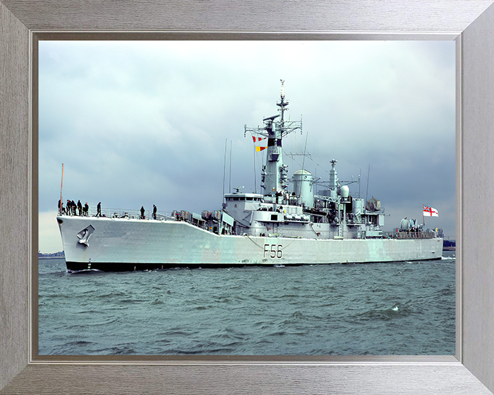 HMS Argonaut F56 Royal Navy Leander class frigate Photo Print or Framed Print - Hampshire Prints