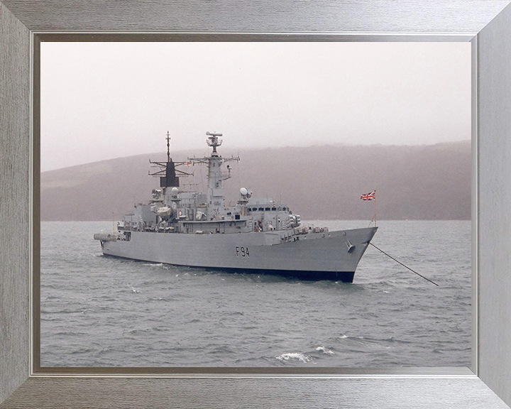 HMS Brave F94 Royal Navy Type 22 Frigate Photo Print or Framed Print - Hampshire Prints