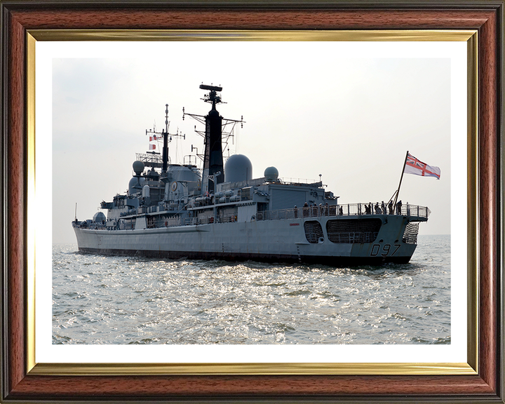 HMS Edinburgh D97 Royal Navy Type 42 Destroyer Photo Print or Framed Print - Hampshire Prints