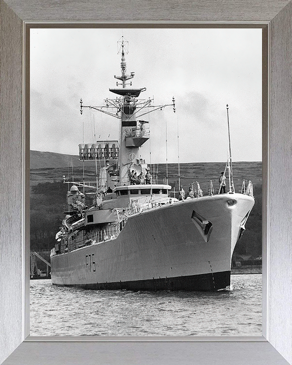 HMS Charybdis F75 Royal Navy Leander class frigate Photo Print or Framed Print - Hampshire Prints