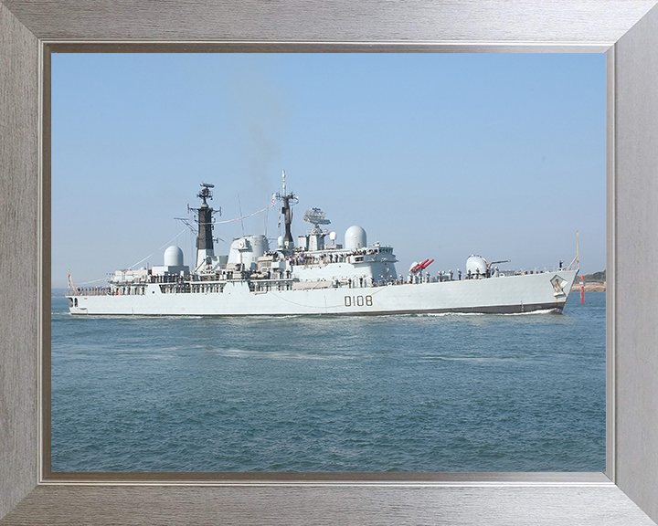 HMS Cardiff D108 | Photo Print | Framed Print | Poster | Type 42 | Destroyer | Royal Navy - Hampshire Prints