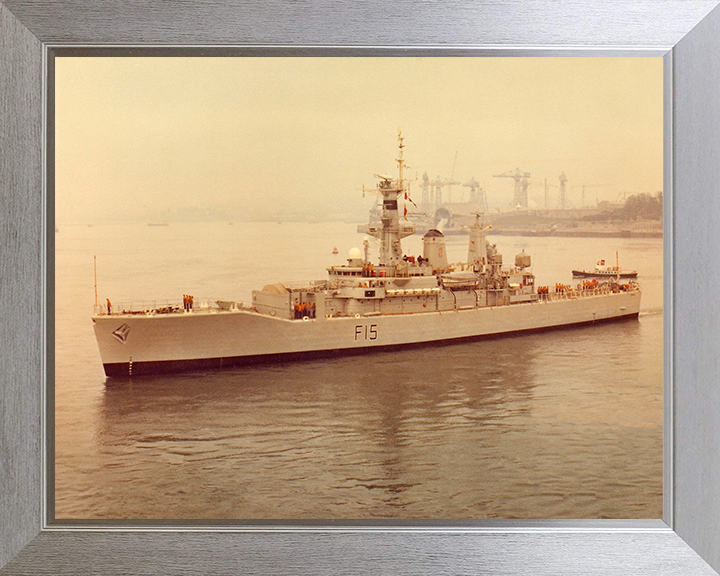 HMS Euryalus F15 Royal Navy Leander Class Frigate Photo Print or Framed Print - Hampshire Prints