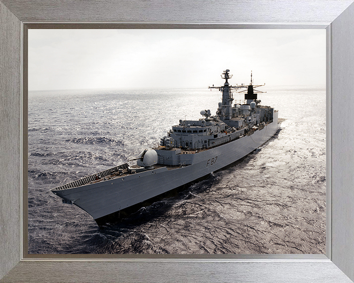 HMS Chatham F87 Royal Navy Type 22 Frigate Photo Print or Framed Print - Hampshire Prints