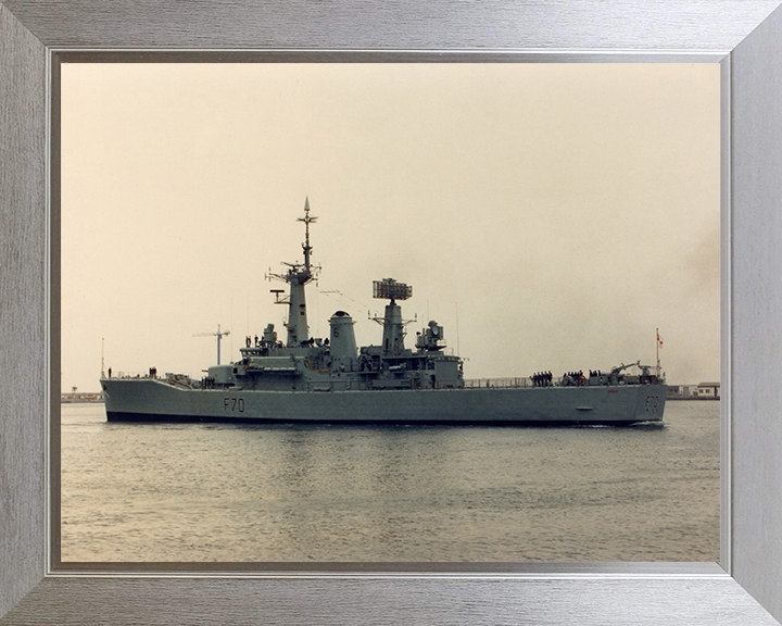 HMS Apollo F70 Royal Navy Leander class Frigate Photo Print or Framed Print - Hampshire Prints