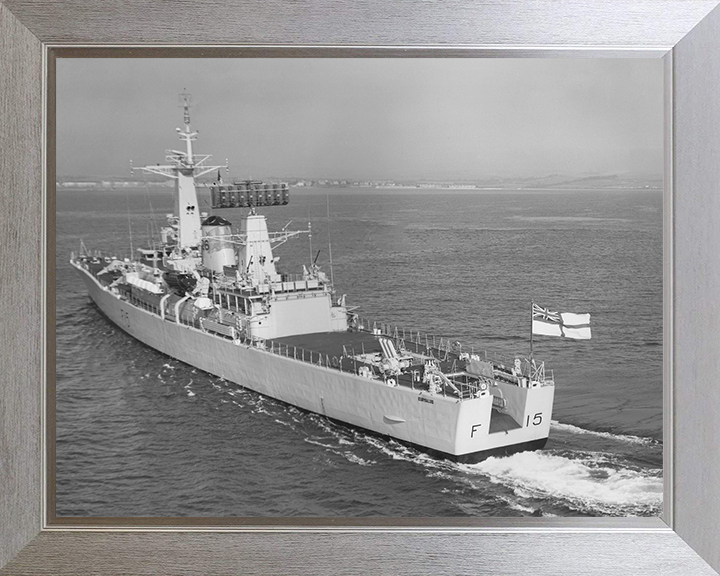 HMS Euryalus F15 Royal Navy Leander Class Frigate Photo Print or Framed Print - Hampshire Prints