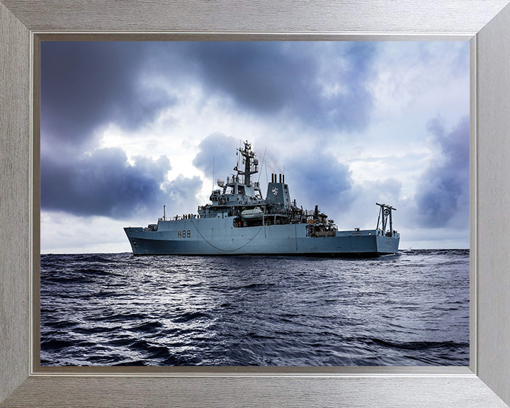 HMS Enterprise H88 | Photo Print | Framed Print | Hydrographic Survey Vessel | Royal Navy - Hampshire Prints