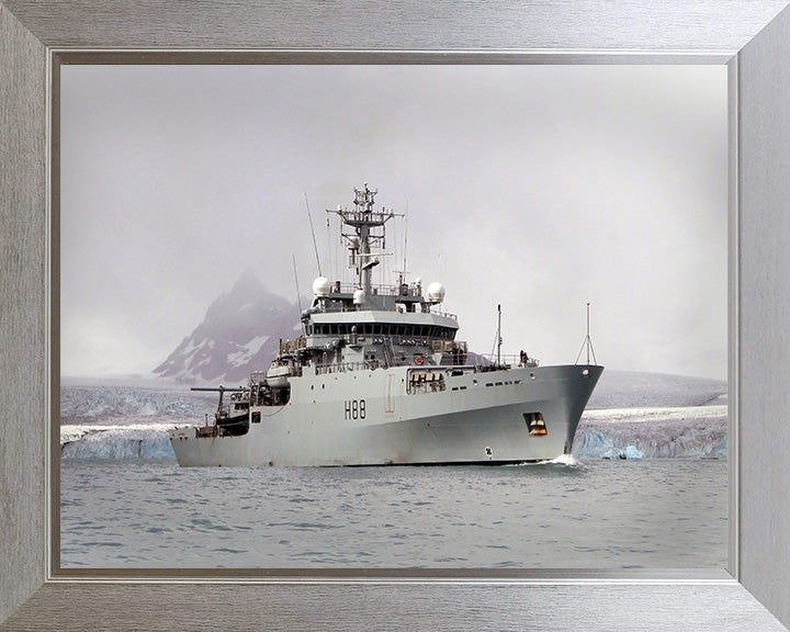 HMS Enterprise H88 | Photo Print | Framed Print | Hydrographic Survey Vessel | Royal Navy - Hampshire Prints