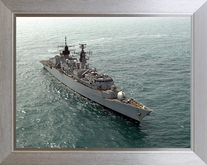 HMS Chatham F87 Royal Navy Type 22 Frigate Photo Print or Framed Print - Hampshire Prints