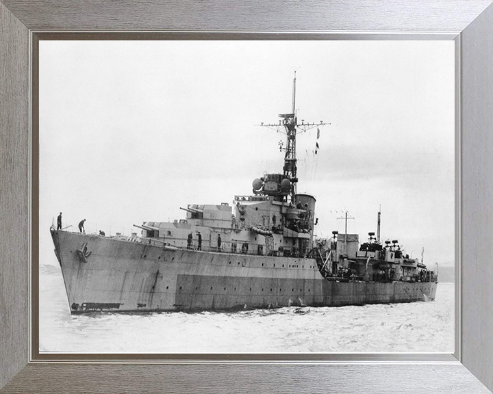 HMS Camperdown D32 Royal Navy Battle class destroyer Photo Print or Framed Print - Hampshire Prints