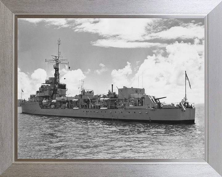 HMS Cheviot R90 / D90 Royal Navy C class destroyer Photo Print or Framed Print - Hampshire Prints