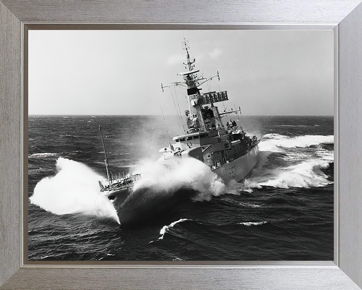 HMS Andromeda F57 Royal Navy Leander class frigate Photo Print or Framed Print - Hampshire Prints