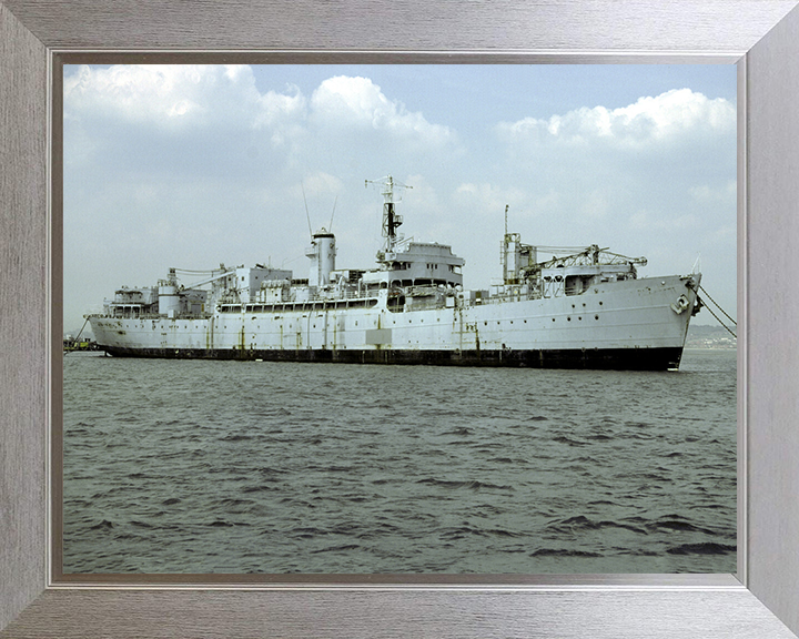 HMS Berry Head A191 Royal Navy repair ship Photo Print or Framed Photo Print - Hampshire Prints