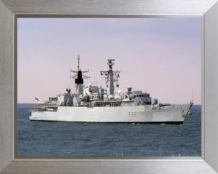 HMS Beaver F93 Royal Navy Type 22 Frigate Photo Print or Framed Print - Hampshire Prints