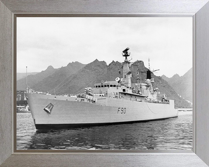 HMS Brilliant F90 Royal Navy Type 22 Frigate Photo Print or Framed Print - Hampshire Prints