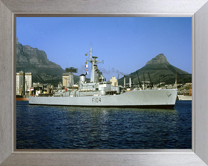 HMS Dido F104 Royal Navy Leander class frigate Photo Print or Framed Print - Hampshire Prints