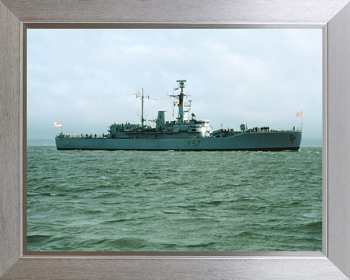 HMS Andromeda F57 Royal Navy Leander class frigate Photo Print or Framed Print - Hampshire Prints