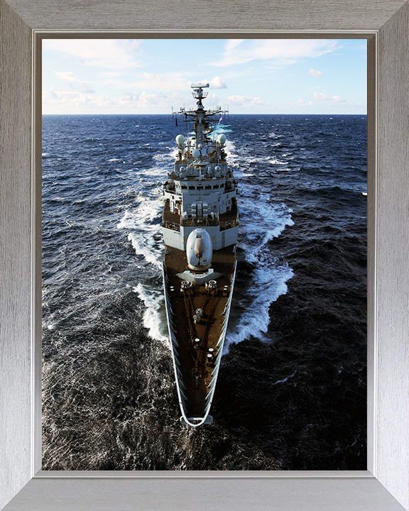 HMS Chatham F87 Royal Navy Type 22 Frigate Photo Print or Framed Print - Hampshire Prints