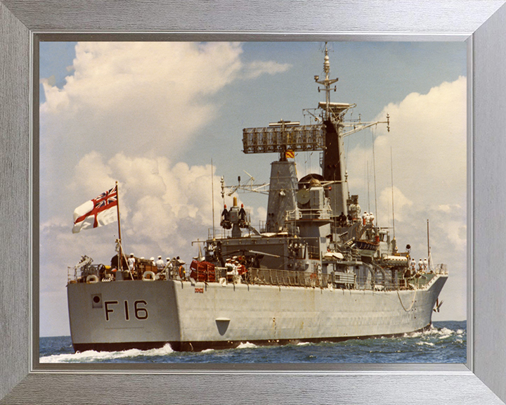 HMS Diomede F16 Royal Navy Leander class frigate Photo Print or Framed Print - Hampshire Prints