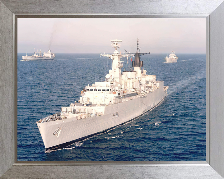 HMS Brazen F91 Royal Navy Type 22 frigate Photo Print or Framed Print - Hampshire Prints