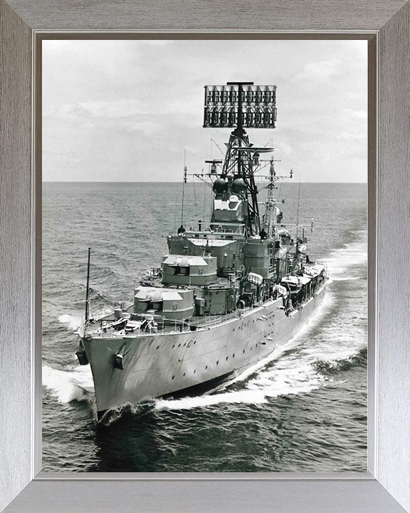 HMS Agincourt D86 Royal Navy Battle class destroyer Photo Print or Framed Print - Hampshire Prints