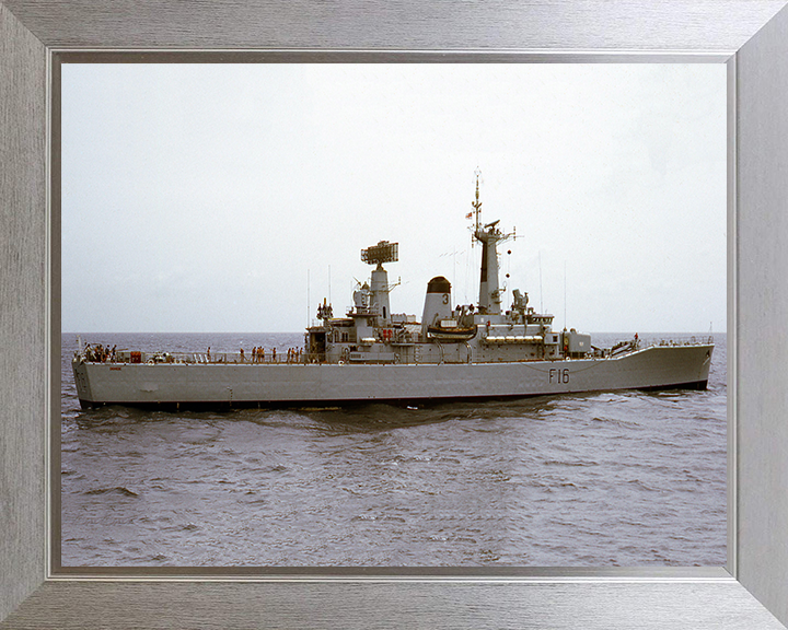 HMS Diomede F16 Royal Navy Leander class frigate Photo Print or Framed Print - Hampshire Prints