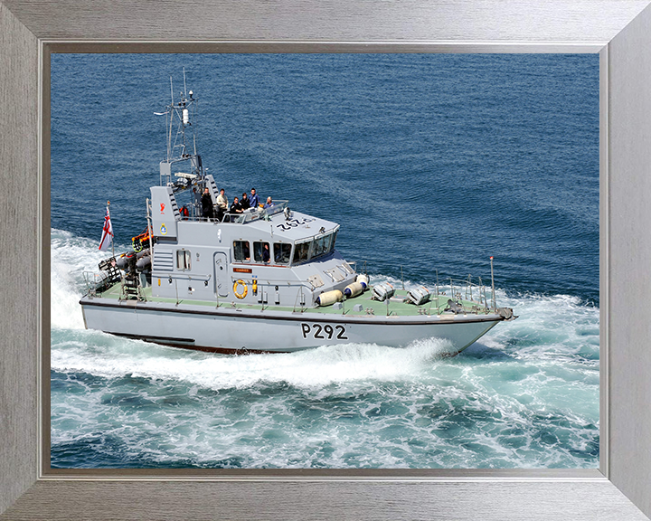 HMS Charger P292 Royal Navy Fast Inshore Patrol Vessel Photo Print or Framed Print - Hampshire Prints