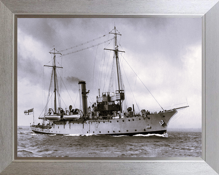 HMS Adamant (1911) Royal Navy submarine depot ship Photo Print or Framed Print - Hampshire Prints