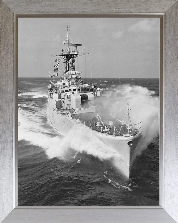 HMS Eastbourne F73 Royal Navy Whitby Class Frigate Photo Print or Framed Print - Hampshire Prints