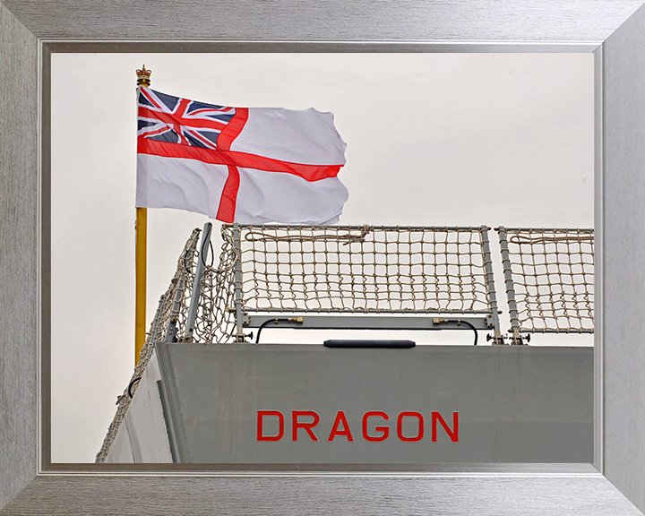 HMS Dragon D35 Royal Navy Type 45 Destroyer Photo Print or Framed Print - Hampshire Prints