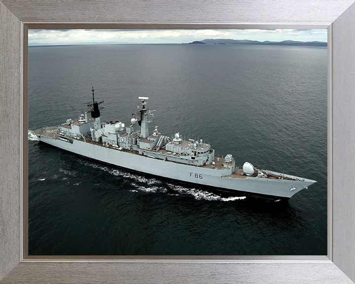 HMS Campbeltown F86 Royal Navy Type 22 Frigate Photo Print or Framed Photo Print - Hampshire Prints