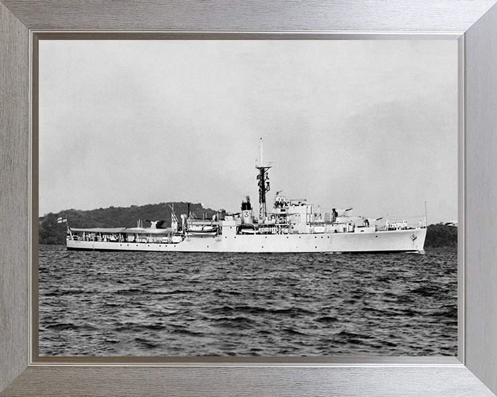 HMS Crane U23 Royal Navy Modified Black Swan Class sloop Photo Print or Framed Print - Hampshire Prints