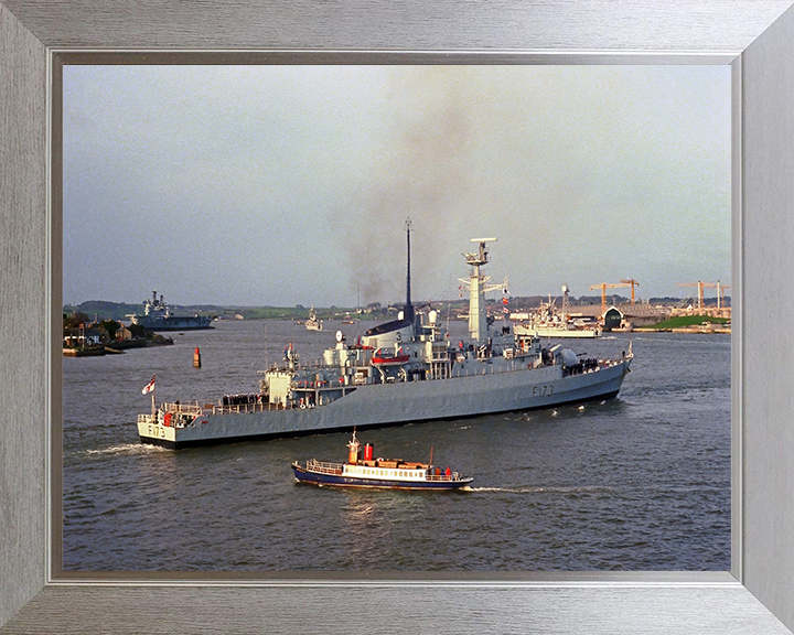 HMS Arrow F173 Royal Navy Type 21 Frigate Photo Print or Framed Print - Hampshire Prints