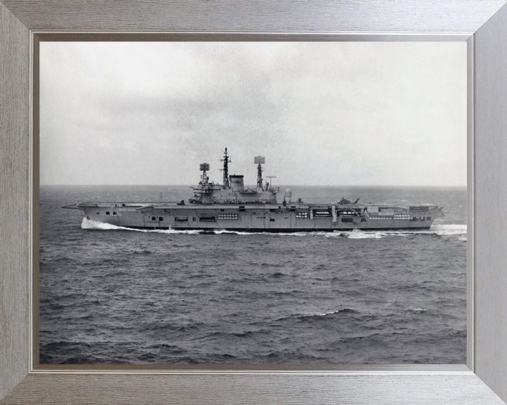 HMS Ark Royal R09 Royal Navy Audacious class aircraft carrier Photo Print or Framed Print - Hampshire Prints